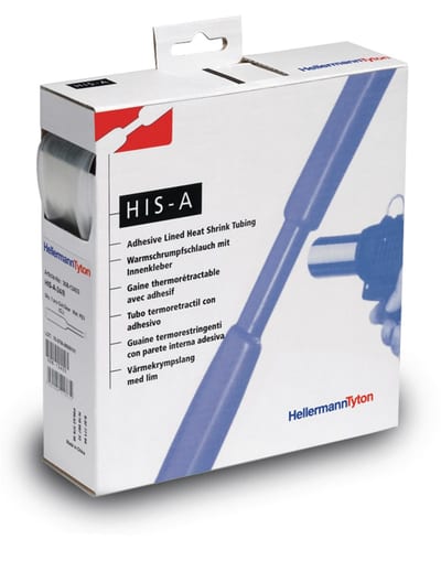 Heat Shrink Tubing HISA 24/8 mm 3 m Clear with Adhesive Lining