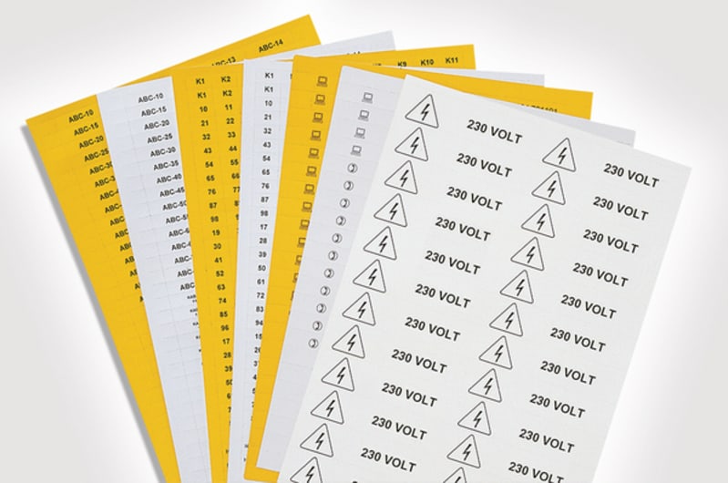 Label Helafix A4 9X52MM (1809193)