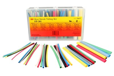 3M HSR-3000 Thin-Wall Heat-Shrink Tubing 18/6 mm, Halogen-Free, Clear