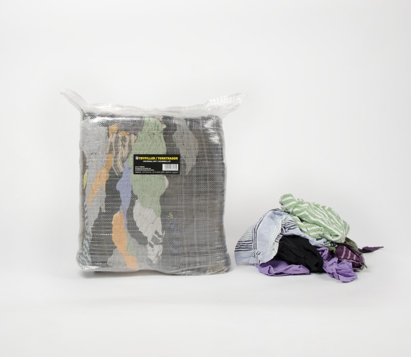 101 Cotton Cleaning Rags, Assorted Colours, 10 kg (1817970)
