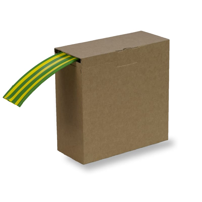 DCPT Yellow/green 24/8 (10M) Dispenser Box (NO1833542)
