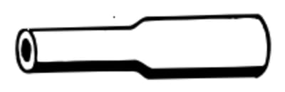 HEAT-SHRINK TUBING YELLOW/GR 6,4-2mm CPX301