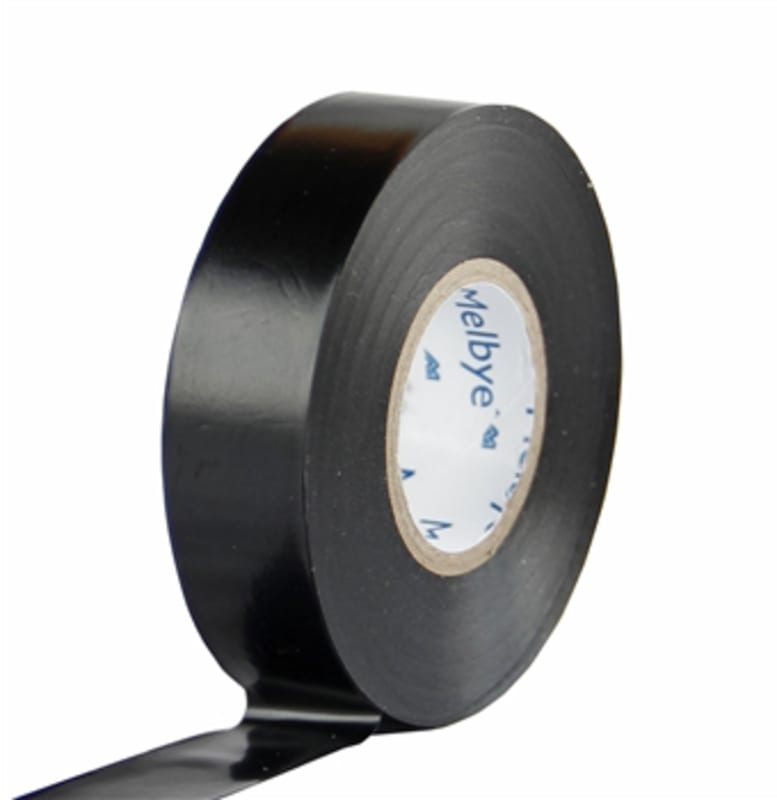 Tape Black PVC 19mm X 0,15mm X 20M (1835661)