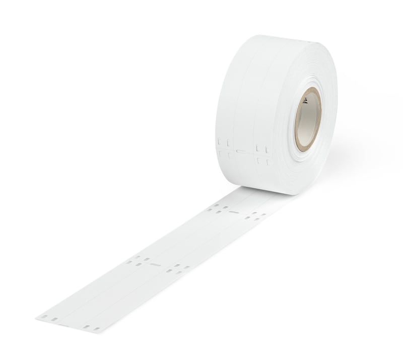 Cable tie marker; for Smart Printer; for use with cable ties; 100 x 15mm; white (211-836)