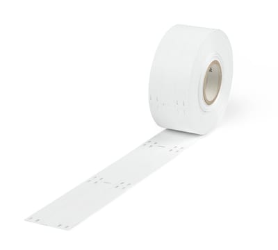 Cable tie marker; for Smart Printer; for use with cable ties; 100 x 15mm; white