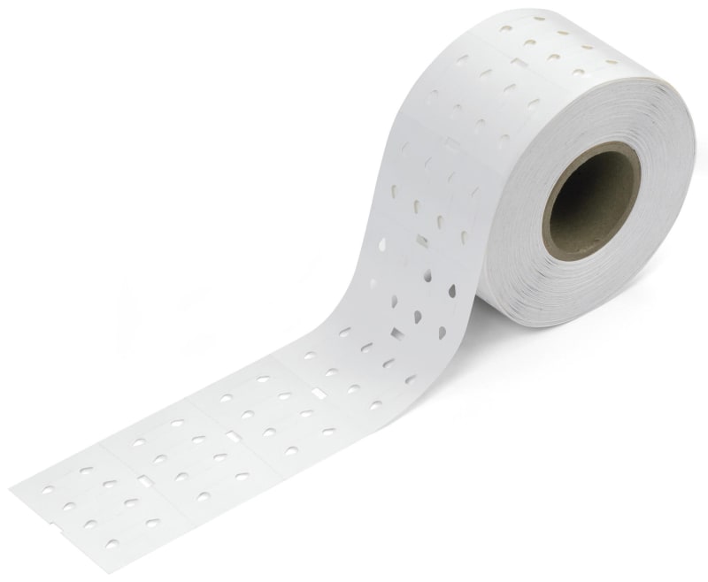 WAGO 211-862 Conductor Markers for Thread-On Mounting 7 x 10.5 mm White