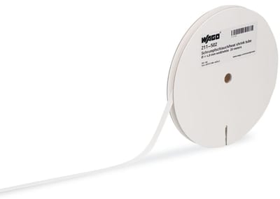 Shrink tube; for Smart Printer; Unshrunk diameter: 6.4 mm; white