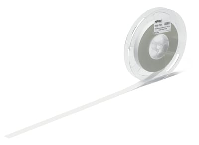 Marking strips; for Smart Printer; permanent adhesive; 15 mm; 50 m on roll; white