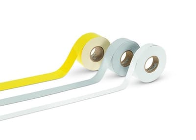 Marking strips; for Smart Printer; permanent adhesive; 10 mm; silver-colored