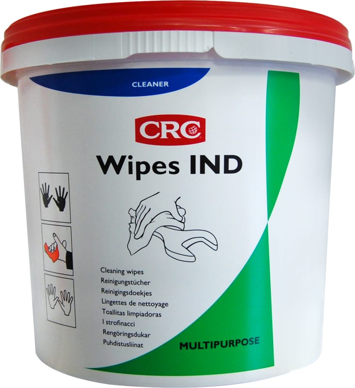 Industrial hand wipes, tub of 100 (1030238)