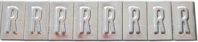 Strip acid-resistant MR 10-20 R A 200 PCS