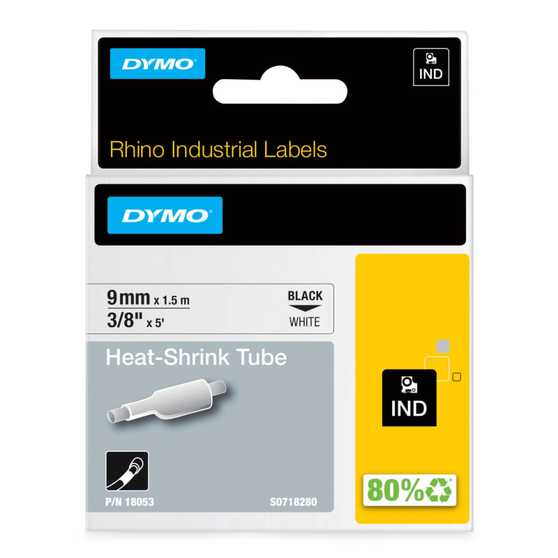 Rhino HEAT-Shrink Sleeve 9mm Black/White (18053)