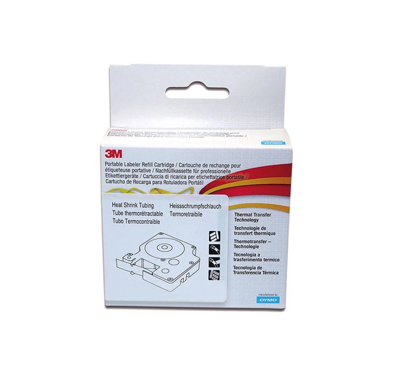 Rhino HEAT-Shrink Sleeve 12mm Black/White (18055)
