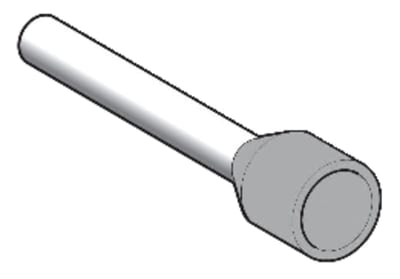 End ferrule 2,5 mm² long