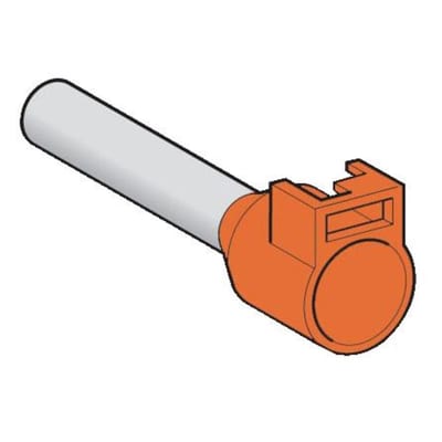 END Ferrule 4 mm² SHORT with Collar