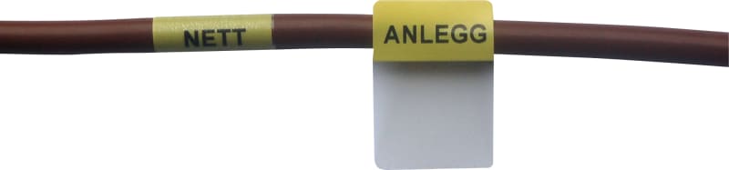 Cable Loop Marker Labels, Mains/Installation, Pack of 48 (1864001)