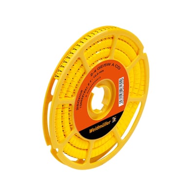 CLI C 2-4 MRK "c" YELLOW, ROLL A250