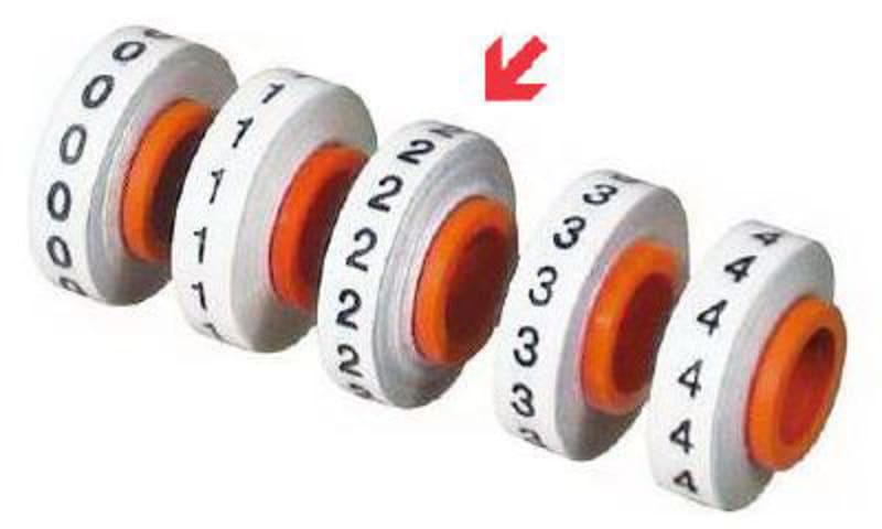 ROLL FOR Label Cassette 2 (rull TIL Merkekasset)