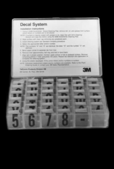 Scotchlite 5005 "6" ("9")1000 PCS/PACK