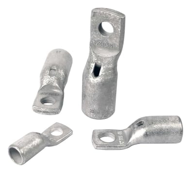 Elpress KRFS50-8 Copper Tube Cable Lug, Narrow Palm 50 mm² M8