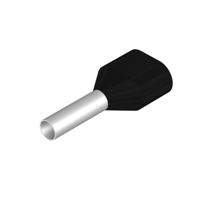 J.f.knudtzen Wire end ferrule, Twin wire-end ferrule, 1 H1,5/16D ZH SW