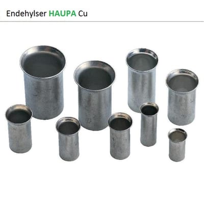 Uninsulated end sleeves 95X30MM