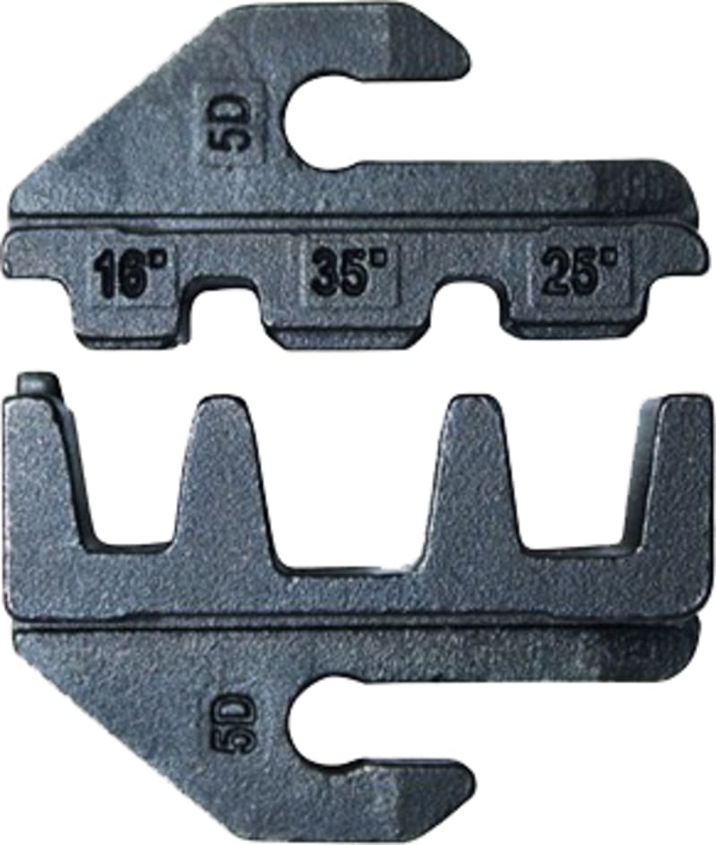 Abiko Crimping die jaw for wire-end ferrules, 16–35 mm² (AB EH-35)