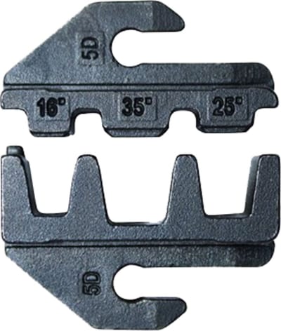 Abiko Crimping die jaw for wire-end ferrules, 16–35 mm²