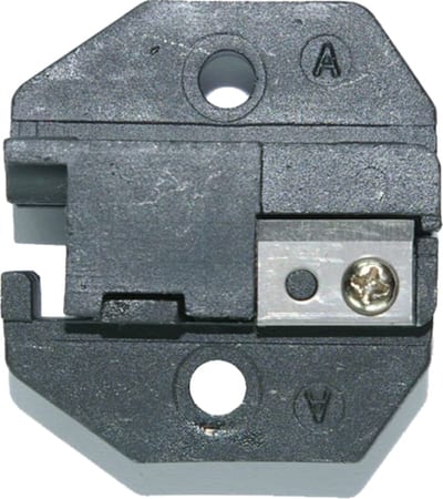 Abiko Crimping die jaw for modular plugs