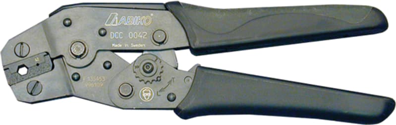 Abiko Crimping tool for coaxial connectors, UHF (DCC 0042)