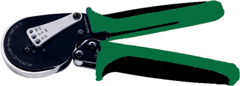Abiko Crimping tool for wire-end ferrules, hexagon profile, 0.08–16 mm² (EAP 16 HEX)
