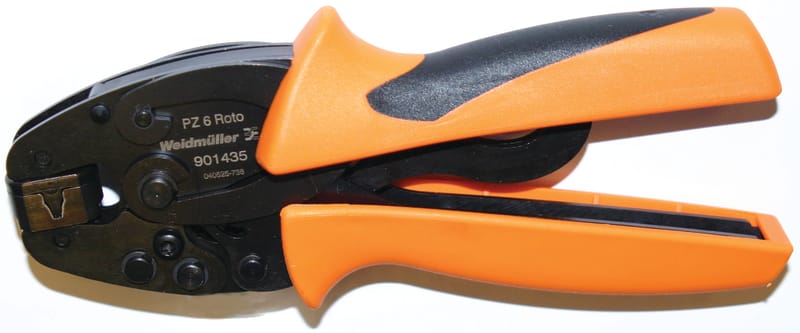 Abiko Crimping tool for wire-end ferrules, 0.5–6 mm² (PZ 3)