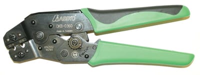 Abiko Crimping tool for uninsulated connectors, 0.75–6 mm²