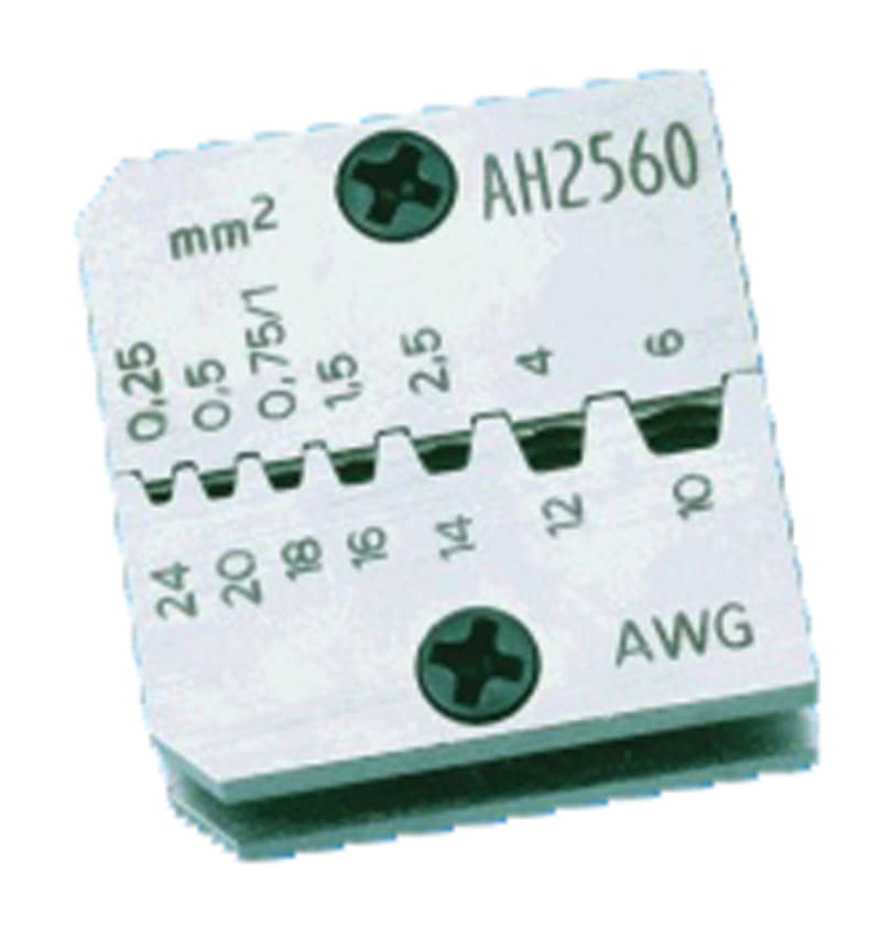 Abiko Crimping die jaw for cable lugs, KRT, 0.5–10 mm² (AH 6016)