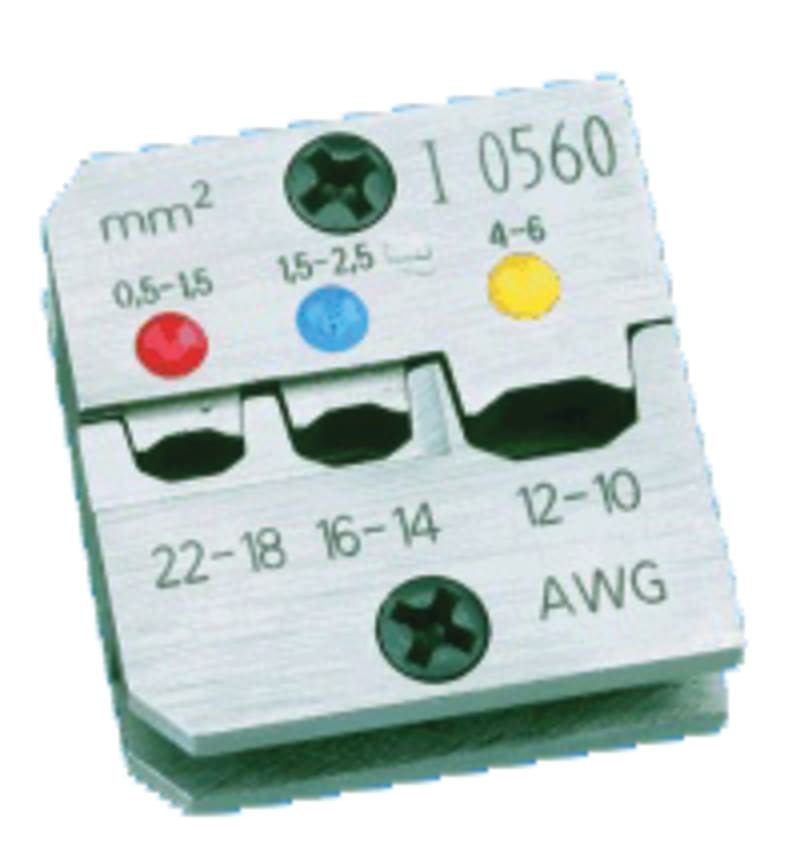 Abiko Crimping die jaw for wire-end ferrules (I 0560)