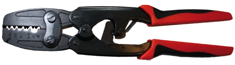 Abiko Crimping tool for uninsulated connectors, DIN-NORM (K 2)