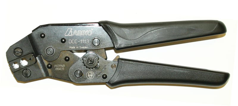 Abiko Crimping tool for coaxial connectors, RG 58/59 (DCC 1113)