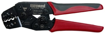 Elpress Crimping tool for uninsulated connectors, Cu 0.25–2.5 mm²