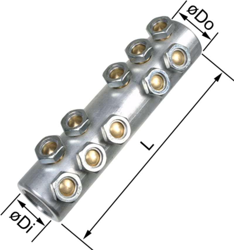 Elpress SC95R95S Reversible Shearbolt Connector 50-95 mm² 1 kV