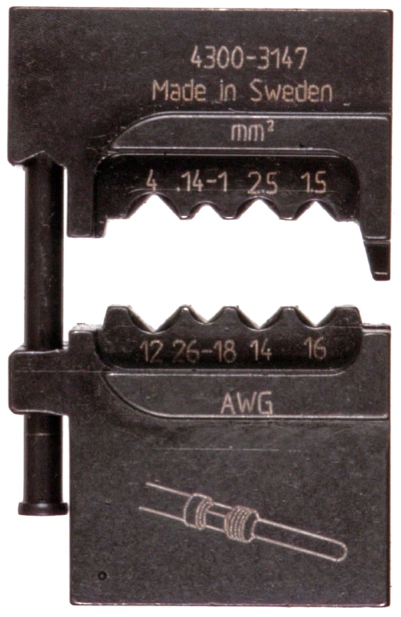 Elpress Crimping die for power connectors (OPB0140)