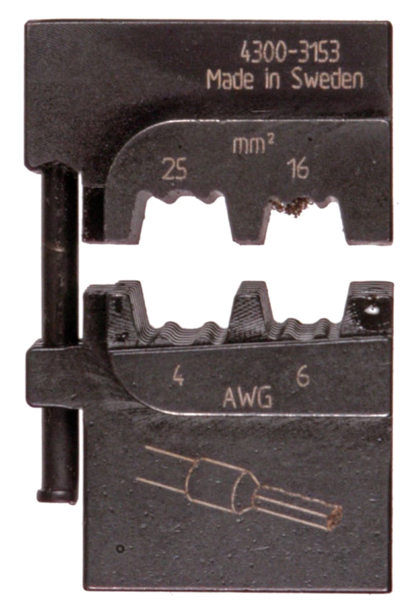 Elpress Crimping die for wire-end ferrules (OEB1625)