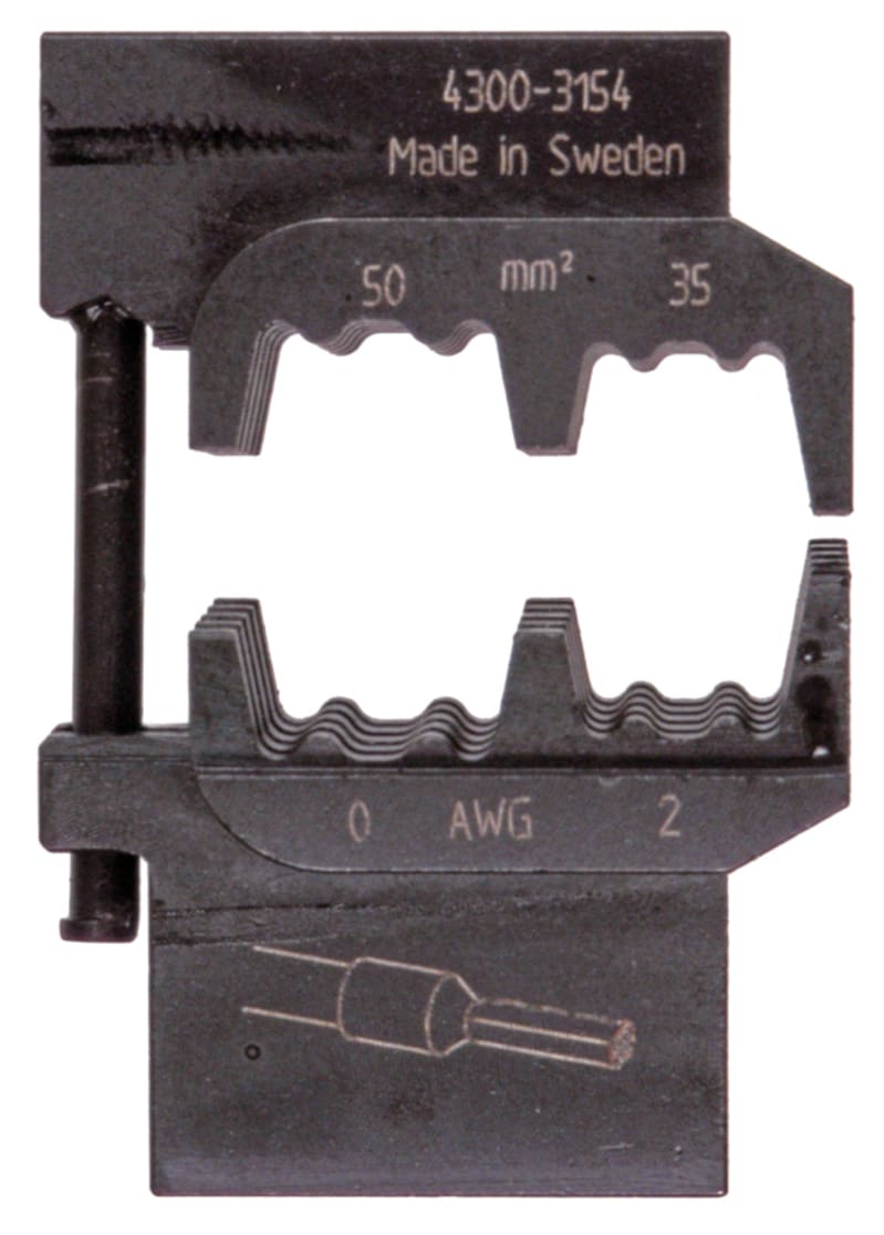 Elpress Crimping die for wire-end ferrules (OEB3550)