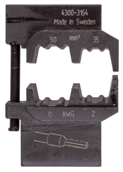 Elpress Crimping die for wire-end ferrules (OEB3550)