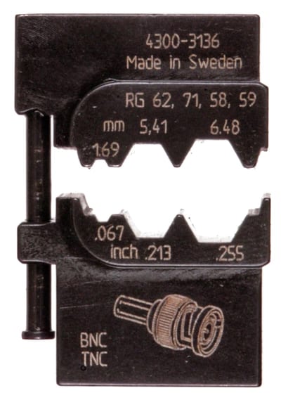 Elpress Crimping die for coaxial connectors (OCC1113)
