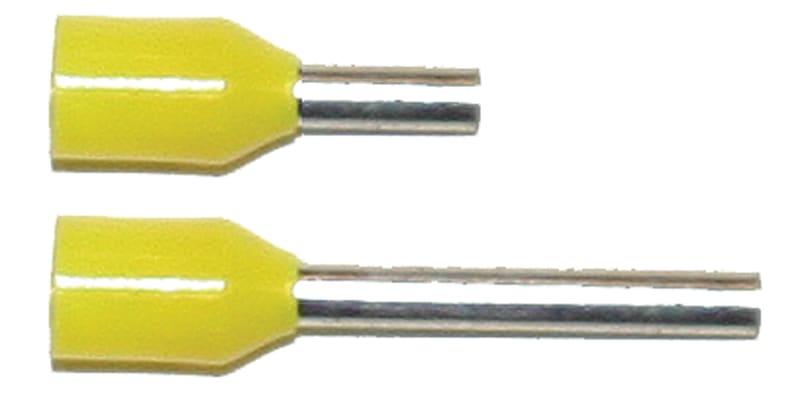 Abiko Insulated Wire-End Ferrule 50 mm² Olive 30 mm barrel