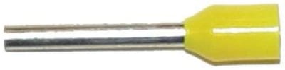 Abiko Insulated Wire-End Ferrule 1 mm² Yellow long barrel