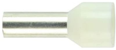 Abiko Insulated Wire-End Ferrule 10 mm² Ivory long barrel