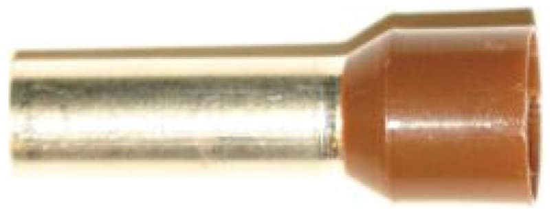 Abiko Insulated Wire-End Ferrule 25 mm² Brown