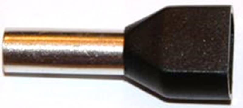 Abiko Insulated Twin Wire-End Ferrule 2×6 mm²