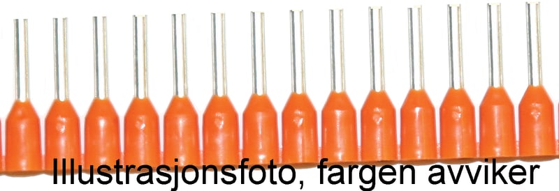 Abiko Insulated Wire-End Ferrule 1.5 mm² Bandoliered